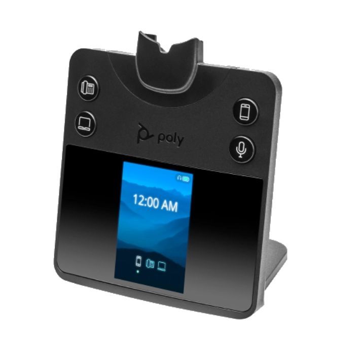 Poly Plantronics Savi 8410 Office Wireless DECT Headset Black Poly Plantronics Savi 8410 Office Wireless DECT Headset Black