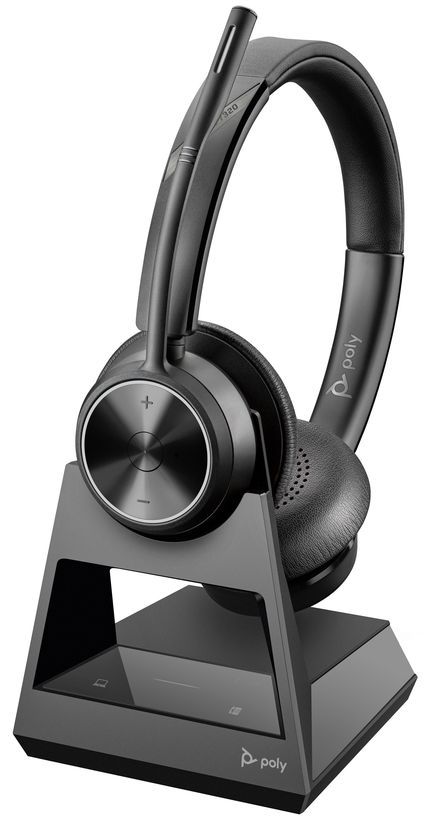 Poly Plantronics Savi 7320 Office USB-A DECT Headset Black Poly Plantronics Savi 7320 Office USB-A DECT Headset Black
