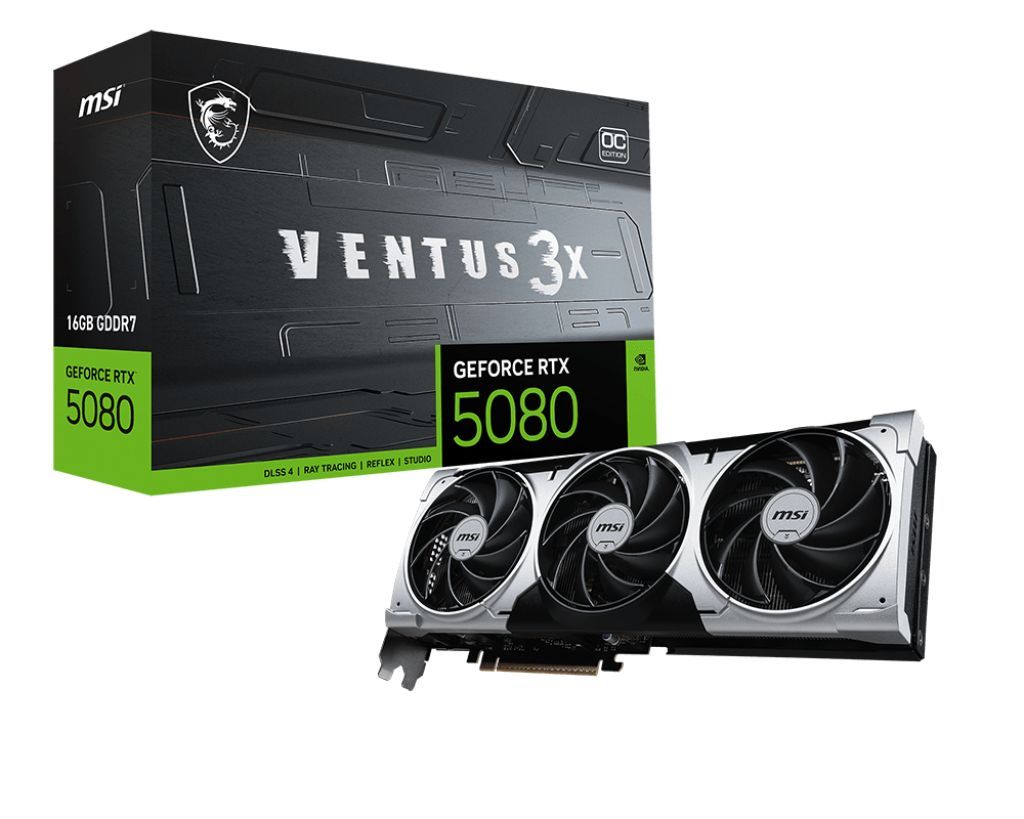 Msi RTX5080 16G VENTUS 3X PLUS OC Msi RTX5080 16G VENTUS 3X PLUS OC