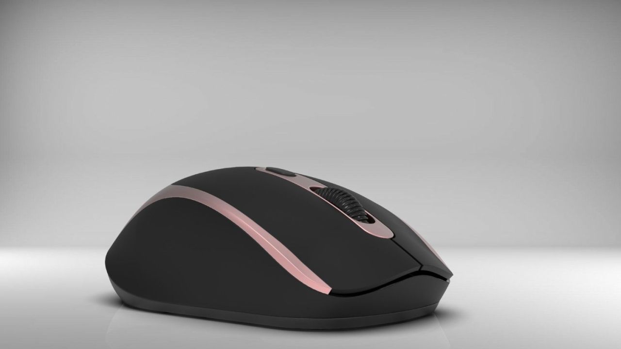 INCA IWM-211RG Wireless mouse Black/Pink INCA IWM-211RG Wireless mouse Black/Pink