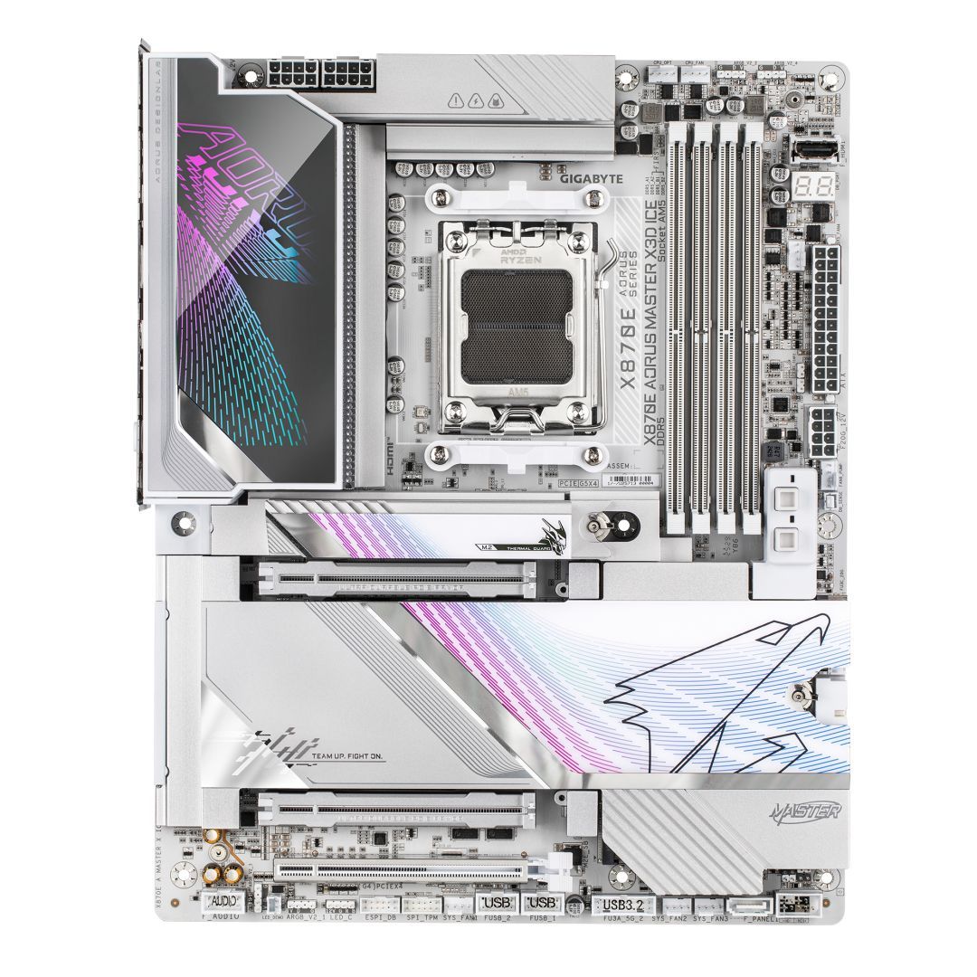 Gigabyte X870E AORUS MASTER X3D ICE Gigabyte X870E AORUS MASTER X3D ICE