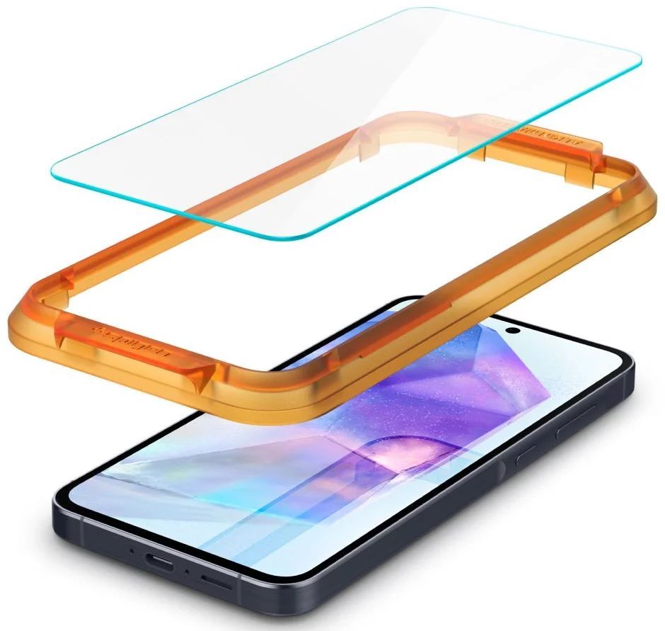 Spigen Glass tR AlignMaster Samsung Galaxy A55 2 Pack Spigen Glass tR AlignMaster Samsung Galaxy A55 2 Pack