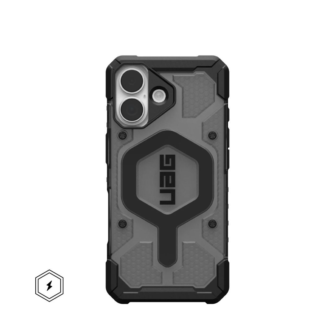 UAG Pathfinder Clear Magsafe case for iPhone 17 Ash/Black UAG Pathfinder Clear Magsafe case for iPhone 17 Ash/Black