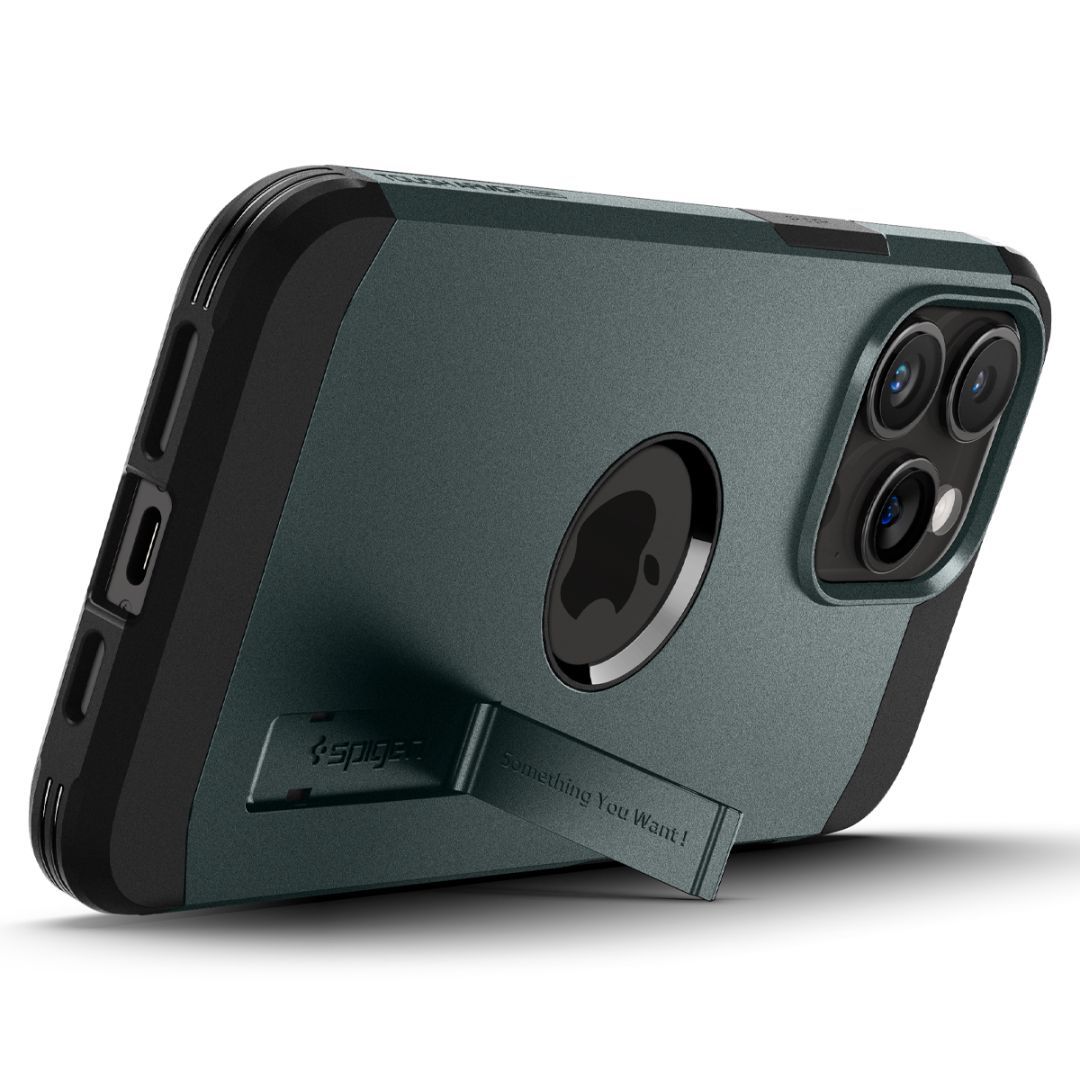 Spigen iPhone 15 Pro Case Tough Armor MagSafe (MagFit) Abyss Green Spigen iPhone 15 Pro Case Tough Armor MagSafe (MagFit) Abyss Green