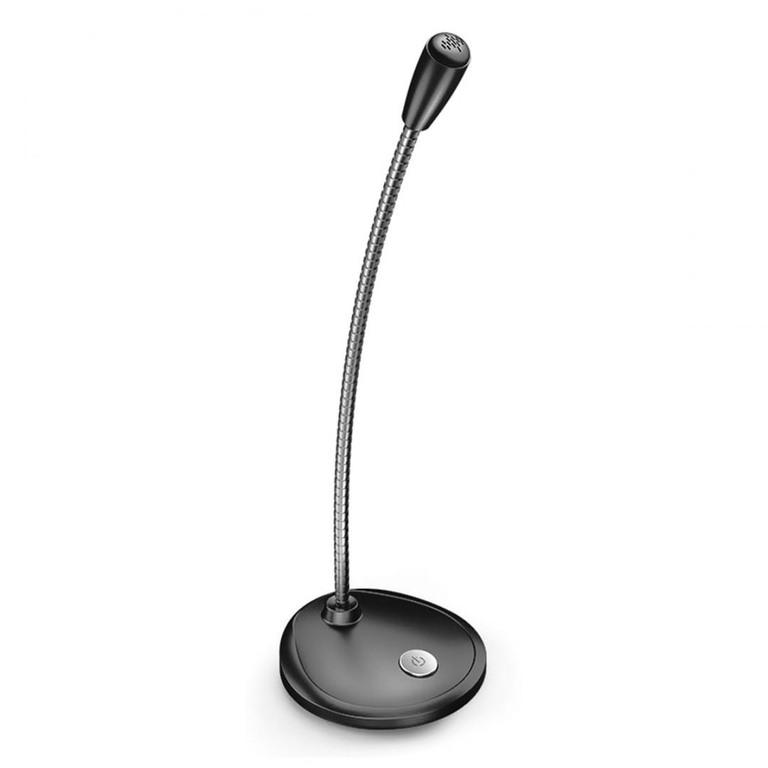 Platinet PMOD1 Microphone Office/Home Desktop Black Platinet PMOD1 Microphone Office/Home Desktop Black