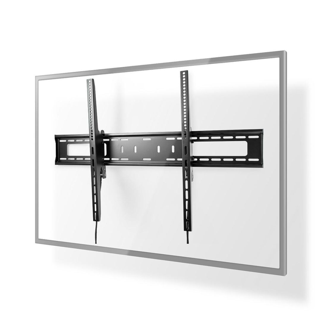 Nedis Tiltable TV Wall Mount 60"-100" Black Nedis Tiltable TV Wall Mount 60"-100" Black