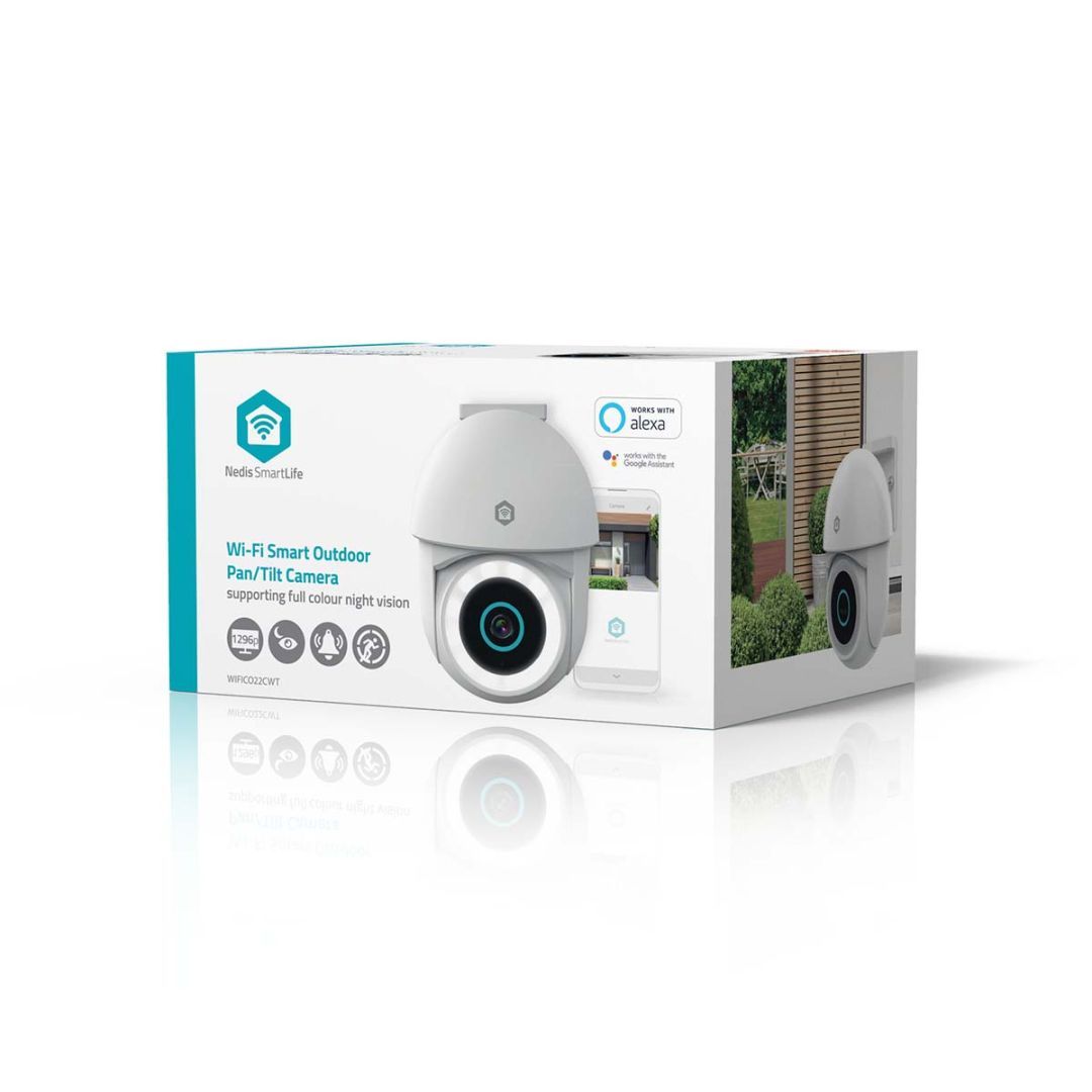 Nedis WIFICO22CWT SmartLife Outdoor Camera Nedis WIFICO22CWT SmartLife Outdoor Camera