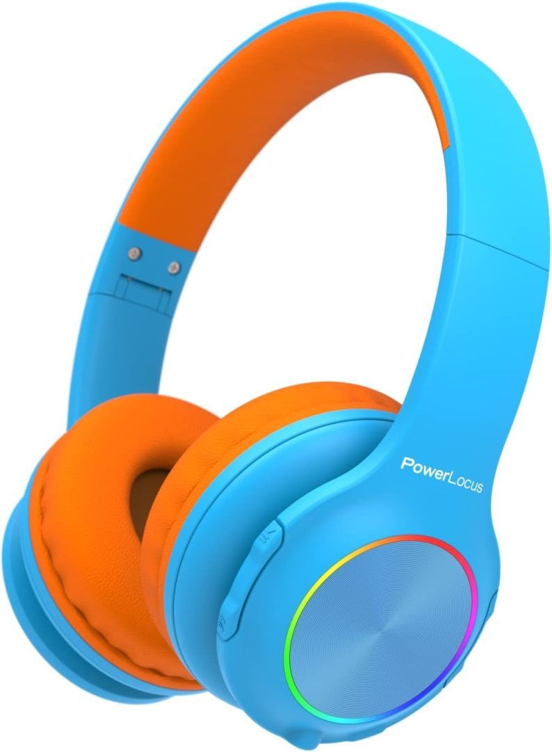 PowerLocus PLED Kids Bluetooth Headset Blue/Orange PowerLocus PLED Kids Bluetooth Headset Blue/Orange