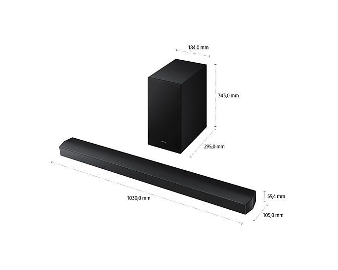 Samsung HW-B750F (2025) 5.1 Soundbar Black