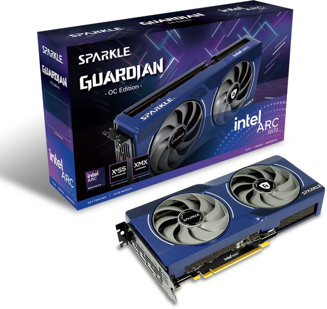 Sparkle Intel Arc B570 Guardian 10GB DDR6 OC Sparkle Intel Arc B570 Guardian 10GB DDR6 OC