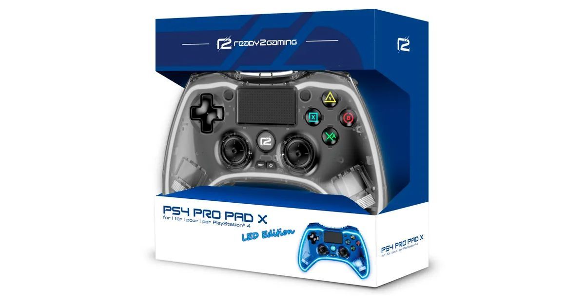 ready2gaming Pro Pad X Wireless Gamepad LED Edition ready2gaming Pro Pad X Wireless Gamepad LED Edition
