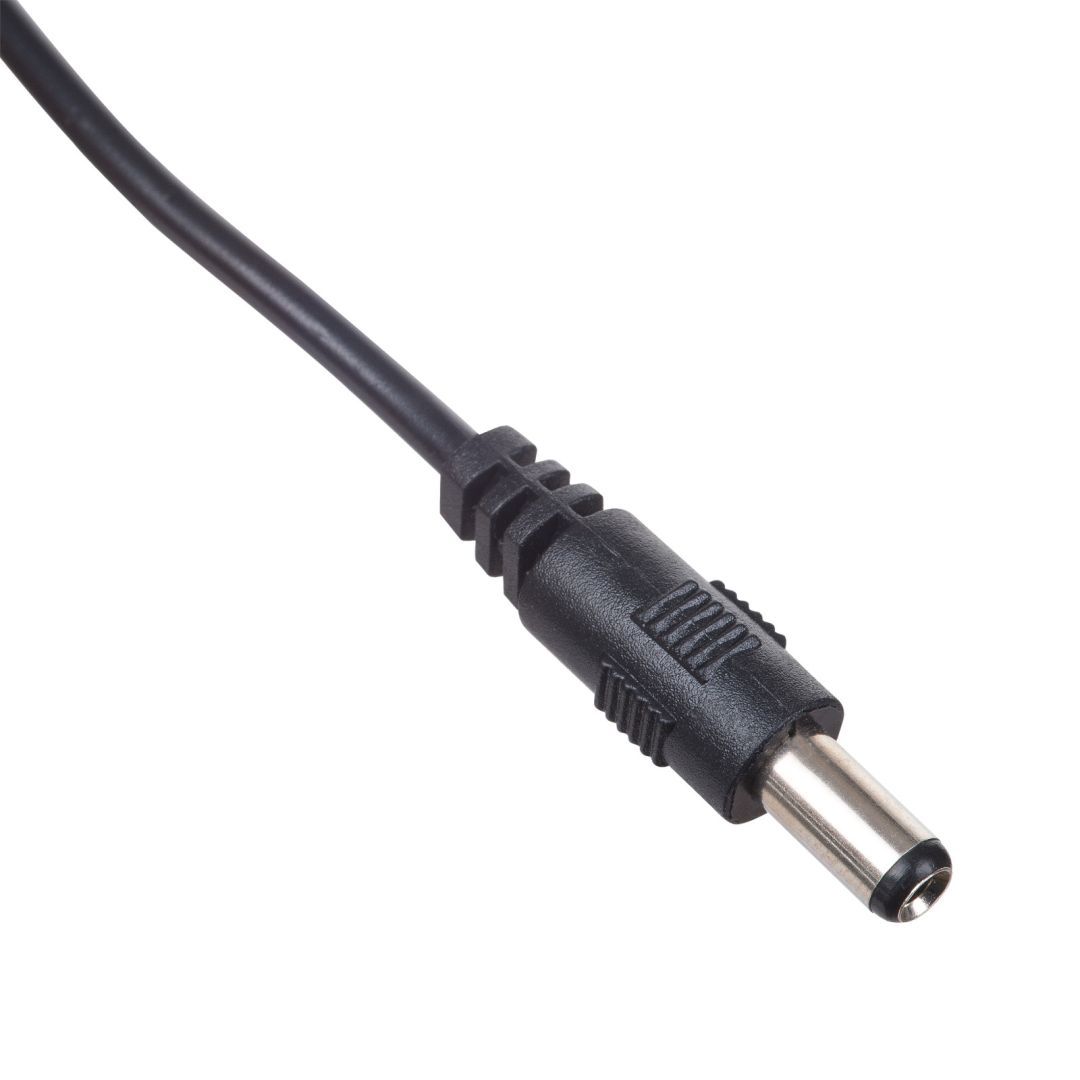 Akyga AK-DC-04 USB-A / DC 5,5 x 2,4mm cable 0,8m Black Akyga AK-DC-04 USB-A / DC 5,5 x 2,4mm cable 0,8m Black