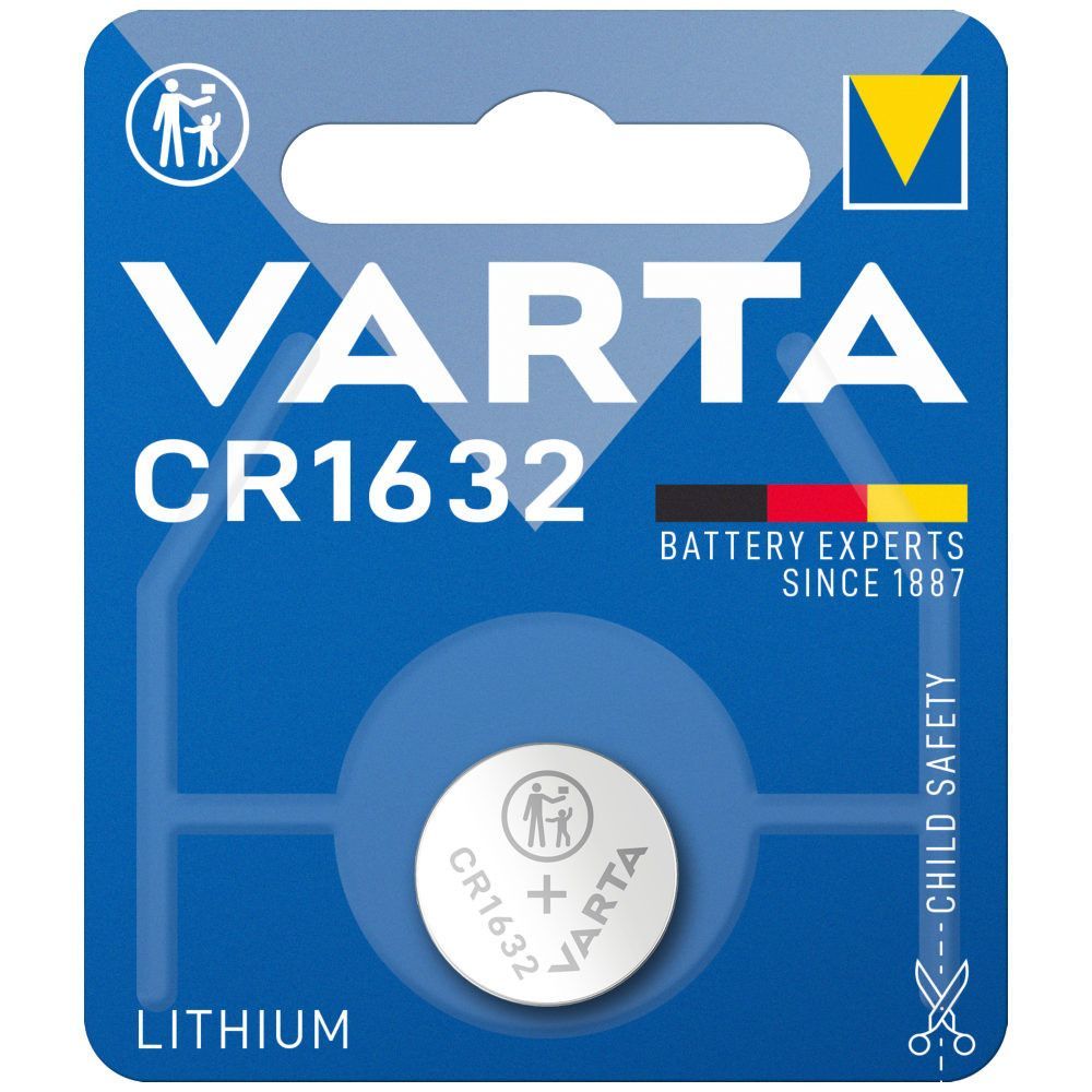Varta CR1632 lítium gombelem 1db/csomag Varta CR1632 lítium gombelem 1db/csomag