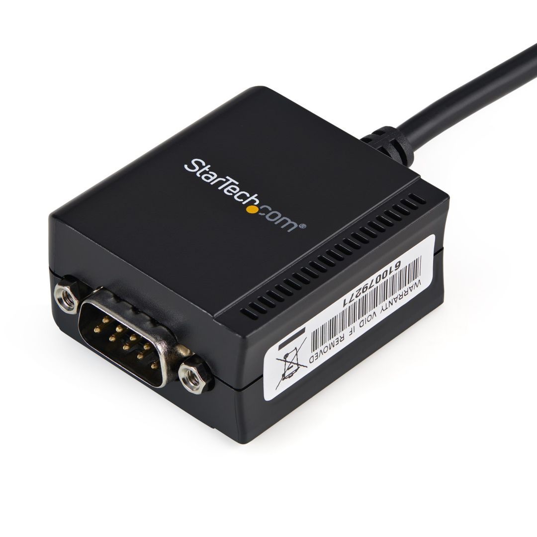Startech USB to Serial RS232 Adapter Cable with COM Retention 1,8m Black Startech USB to Serial RS232 Adapter Cable with COM Retention 1,8m Black