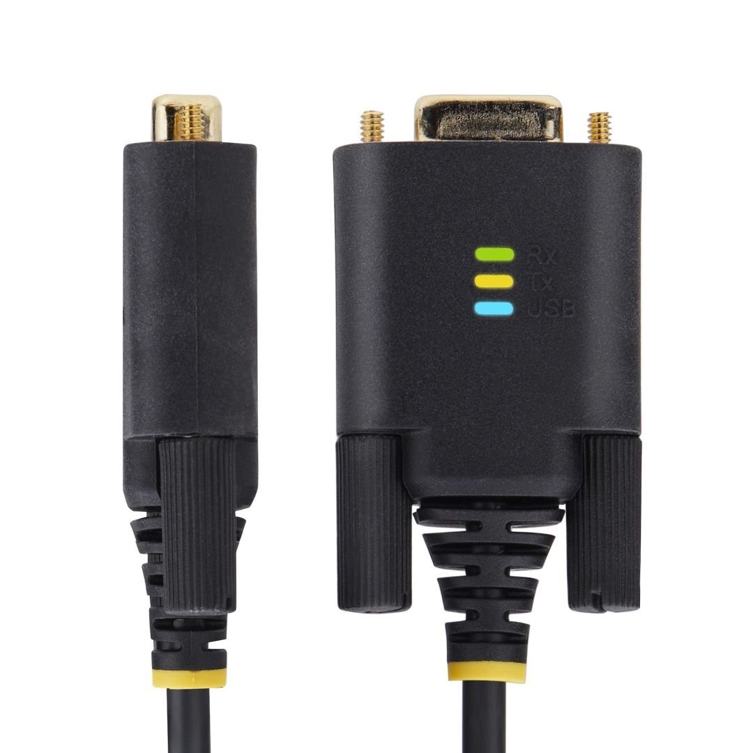 Startech USB-A to RS232 1m Black Startech USB-A to RS232 1m Black