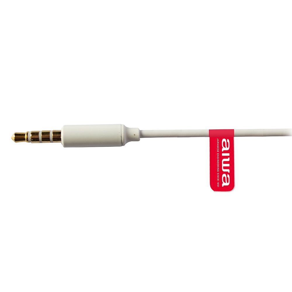 Aiwa ESTM-500WT Hi-Res Headphone White Aiwa ESTM-500WT Hi-Res Headphone White