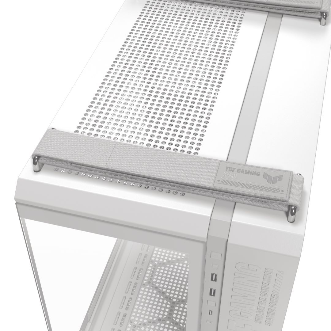 Asus TUF Gaming GT502 Horizon Tempered Glass White