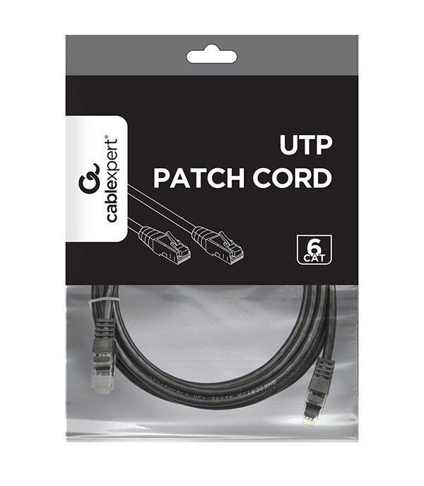 Gembird CAT6 U-UTP Patch Cable 3m Black