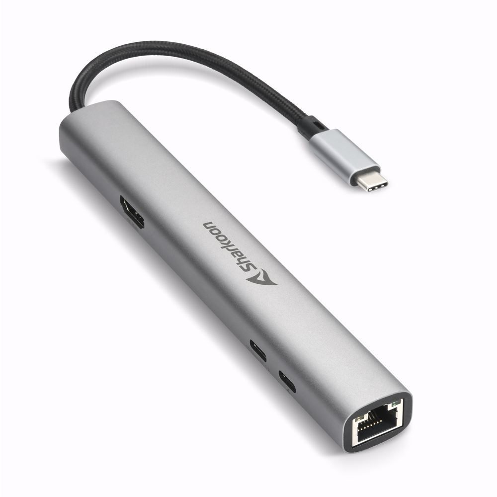Sharkoon OfficePal Combo Adapter Dark Grey Sharkoon OfficePal Combo Adapter Dark Grey