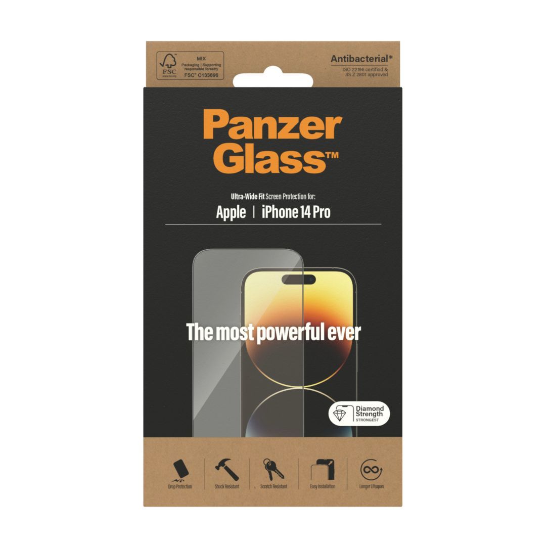 PanzerGlass Apple iPhone 14 Pro képernyővédő fólia PanzerGlass Apple iPhone 14 Pro képernyővédő fólia