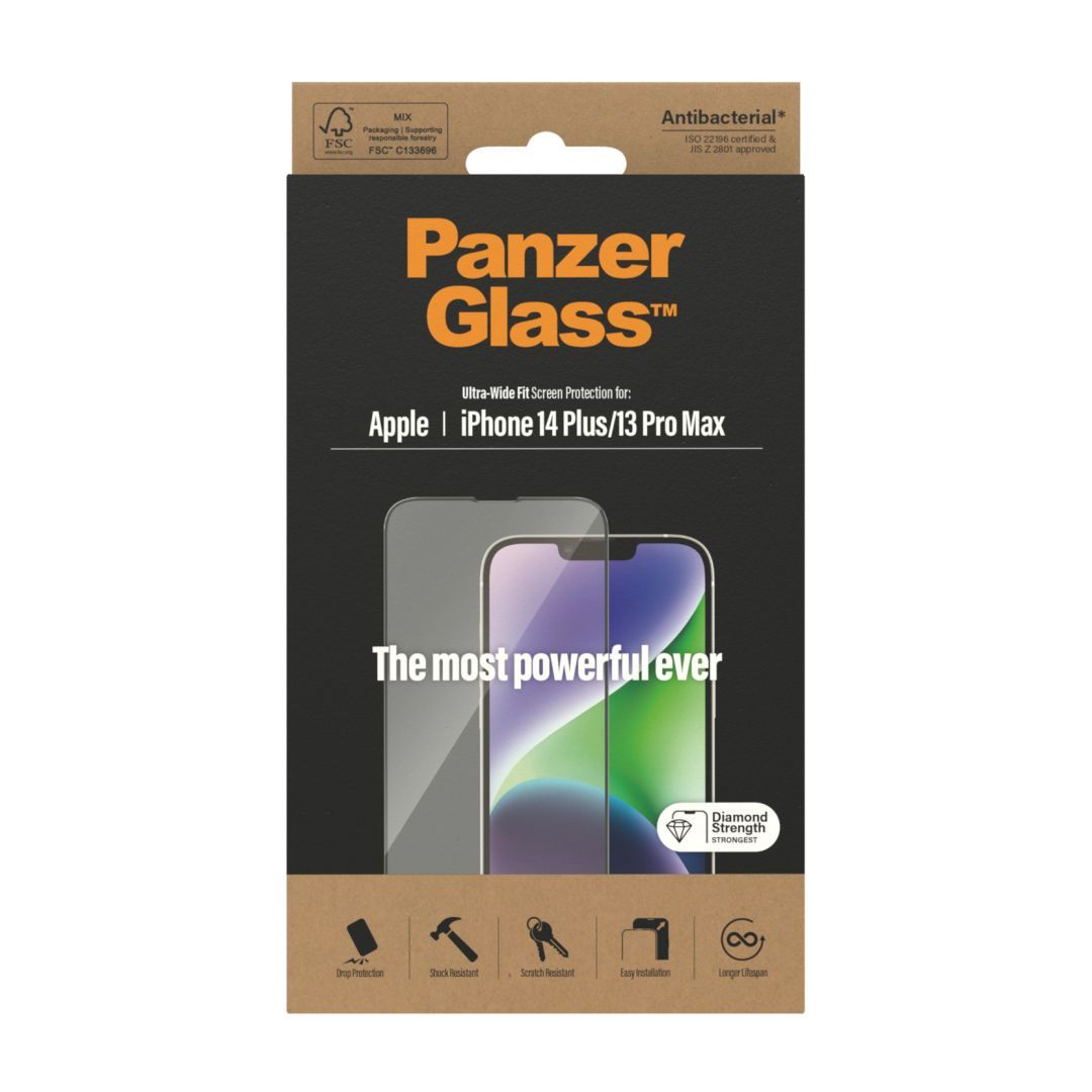 PanzerGlass Apple iPhone 14 Plus/13 Pro Max képernyővédő fólia PanzerGlass Apple iPhone 14 Plus/13 Pro Max képernyővédő fólia