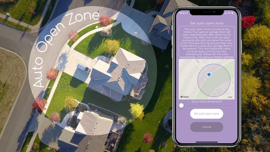 Remootio 3.0 Dual Univerzális USB, okosotthon Wi-Fis, Bluetoothos kapunyitó 20 kulcsos+vendégkulcsok