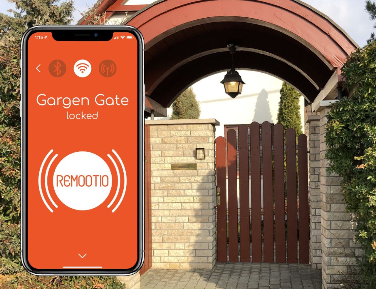 Remootio 3.0 Dual Univerzális USB, okosotthon Wi-Fis, Bluetoothos kapunyitó 20 kulcsos+vendégkulcsok