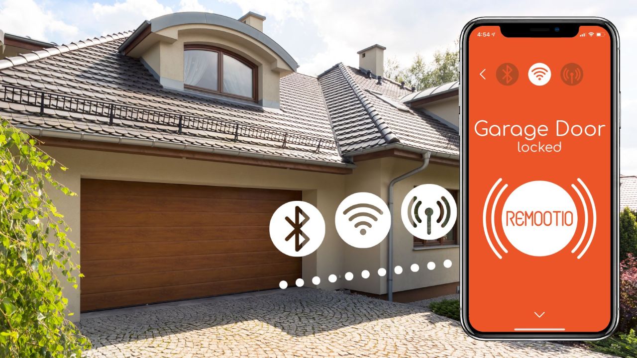 Remootio 3.0 Dual Univerzális USB, okosotthon Wi-Fis, Bluetoothos kapunyitó 20 kulcsos+vendégkulcsok