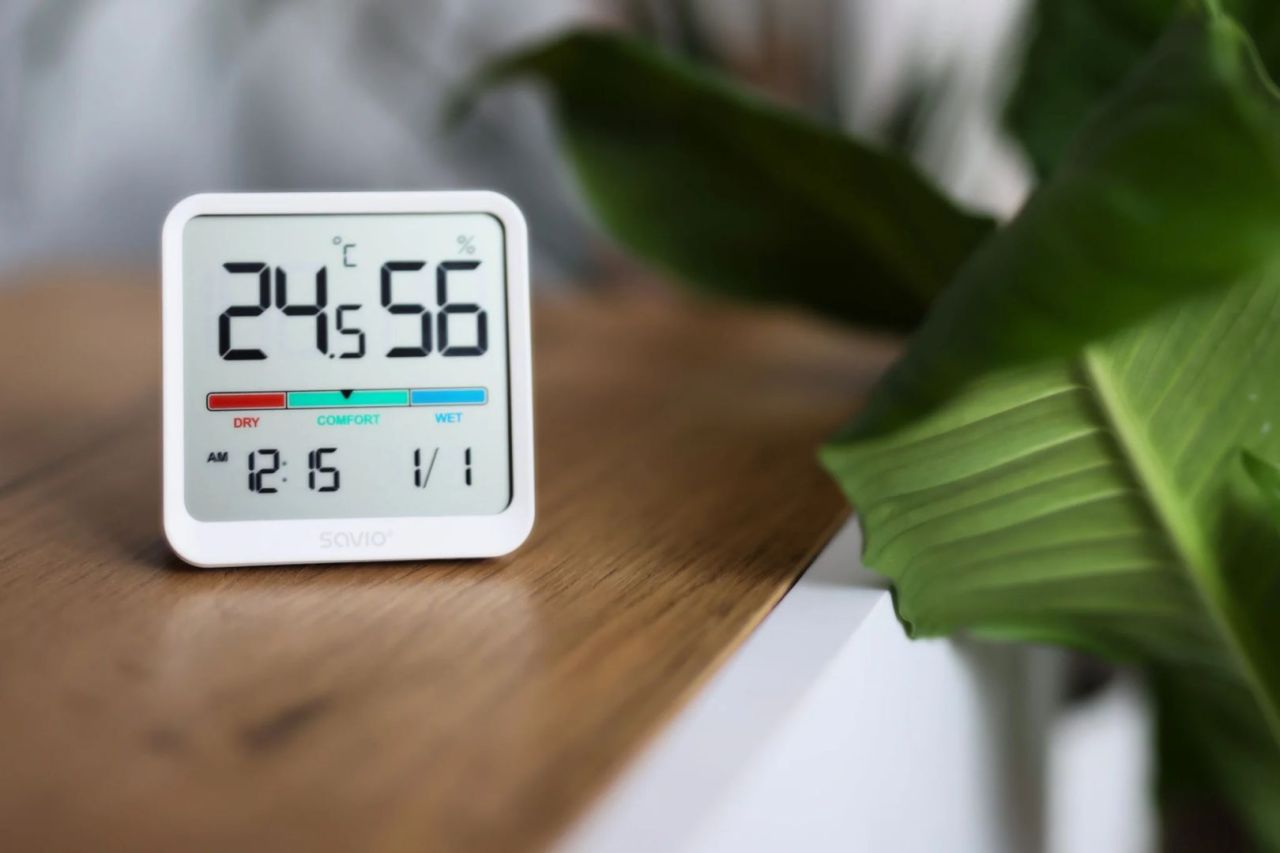 Savio CT-01 Temperature and Humidity Sensor White Savio CT-01 Temperature and Humidity Sensor White