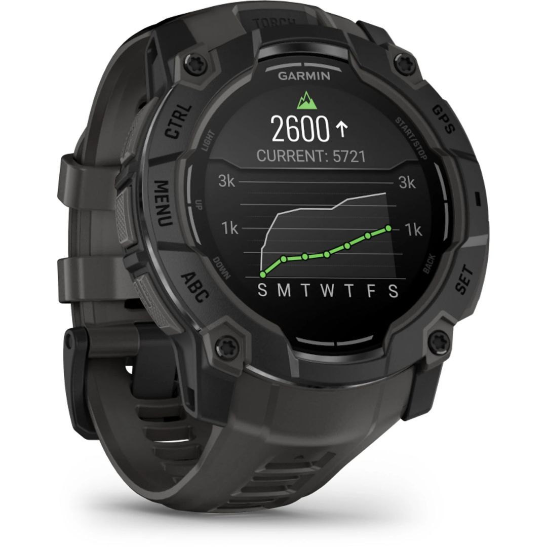 Garmin Instinct 3 50mm AMOLED Black with Charcoal Band Garmin Instinct 3 50mm AMOLED Black with Charcoal Band