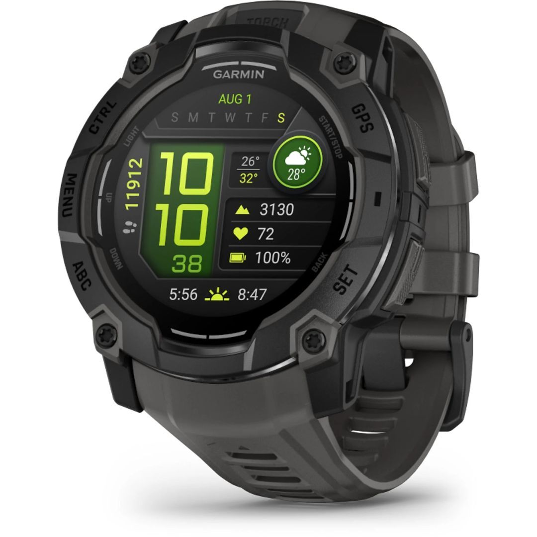 Garmin Instinct 3 50mm AMOLED Black with Charcoal Band Garmin Instinct 3 50mm AMOLED Black with Charcoal Band