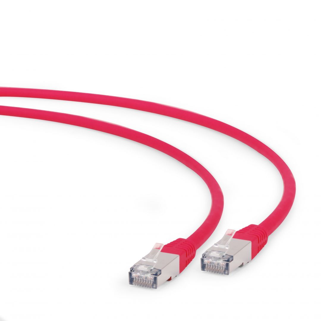 Gembird CAT6A S-FTP Patch Cable 0,5m Red Gembird CAT6A S-FTP Patch Cable 0,5m Red