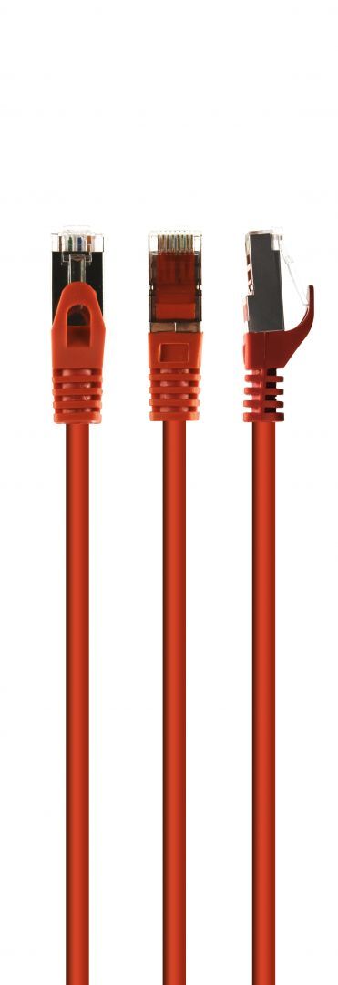 Gembird CAT6A S-FTP Patch Cable 0,5m Red Gembird CAT6A S-FTP Patch Cable 0,5m Red