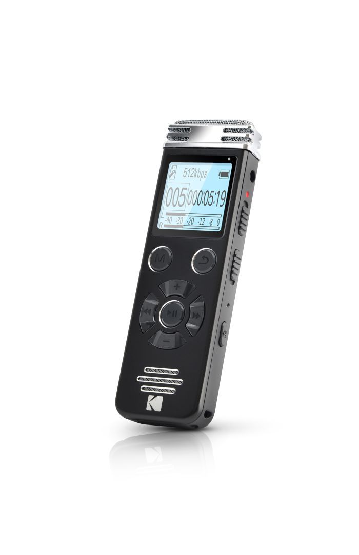 Kodak VRC450 USB Diktafon 8GB Black Kodak VRC450 USB Diktafon 8GB Black