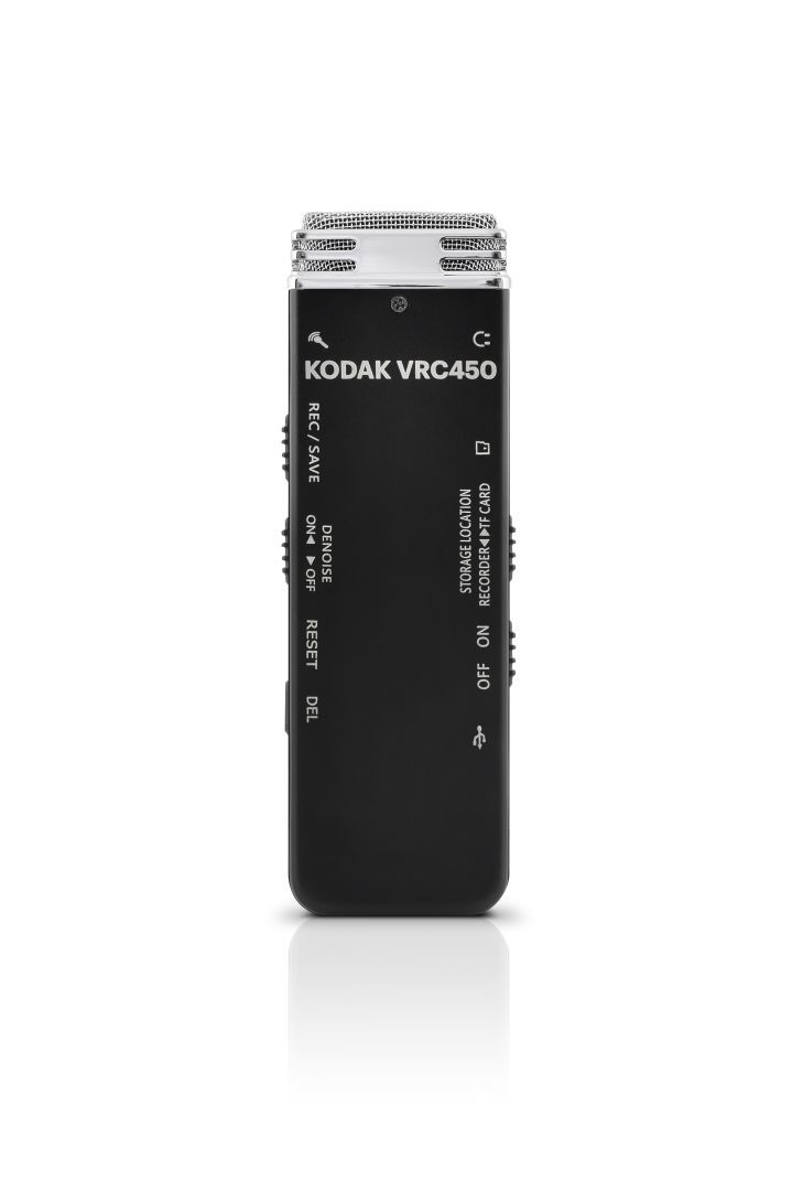 Kodak VRC450 USB Diktafon 8GB Black Kodak VRC450 USB Diktafon 8GB Black
