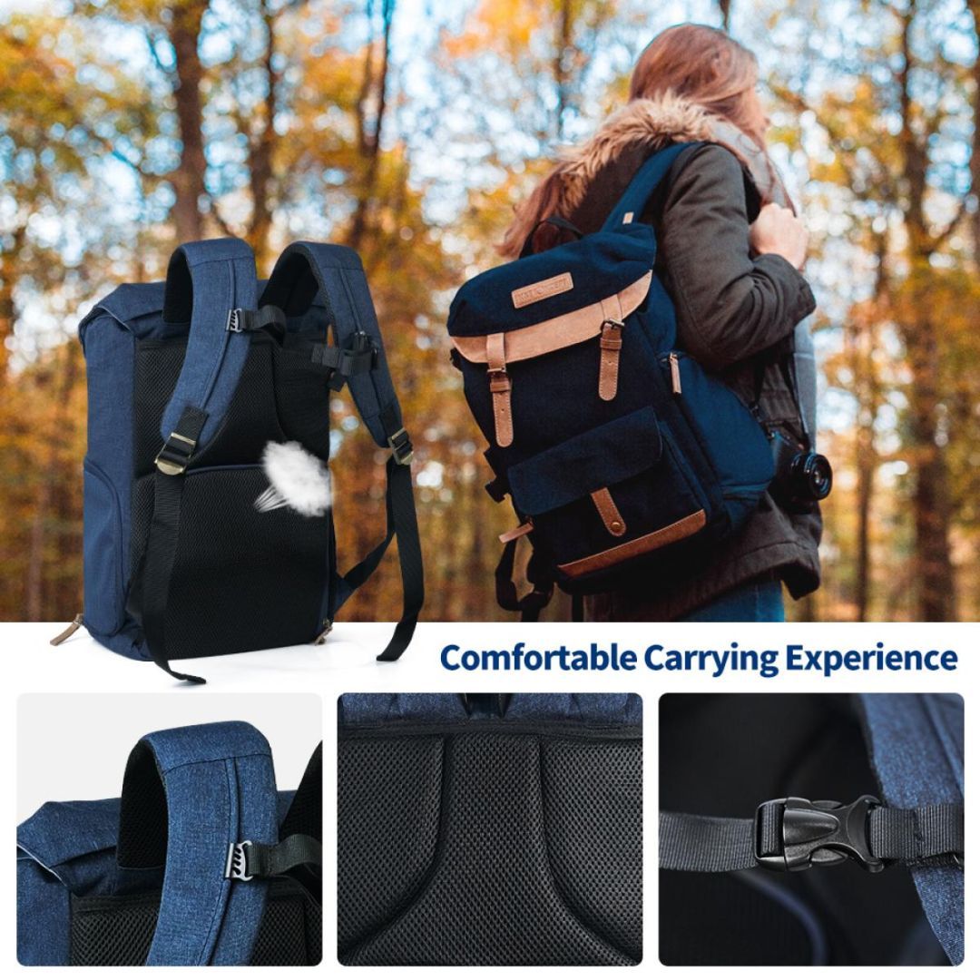 K&F Concept Multifunctional Camera Backpack 17L 15,6" Blue K&F Concept Multifunctional Camera Backpack 17L 15,6" Blue