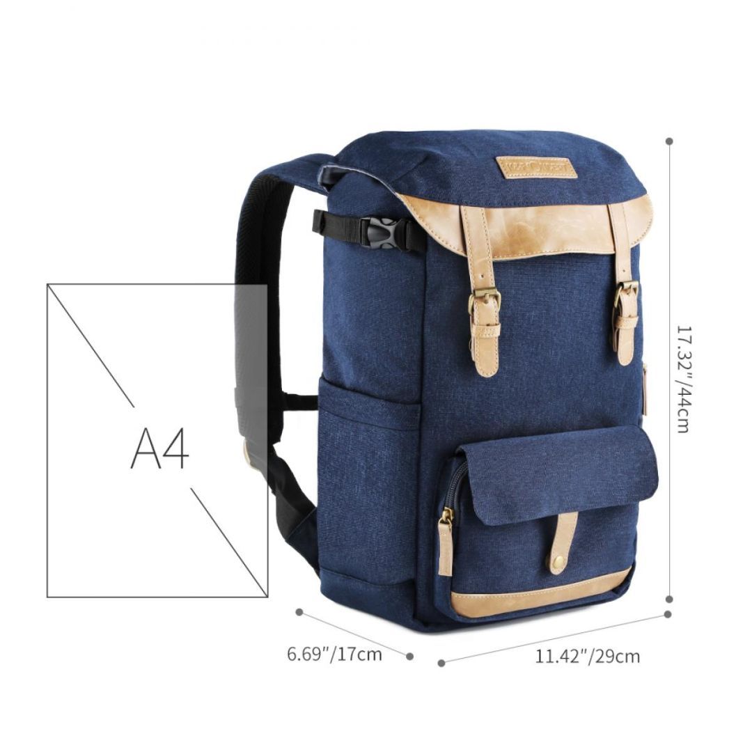 K&F Concept Multifunctional Camera Backpack 17L 15,6" Blue K&F Concept Multifunctional Camera Backpack 17L 15,6" Blue