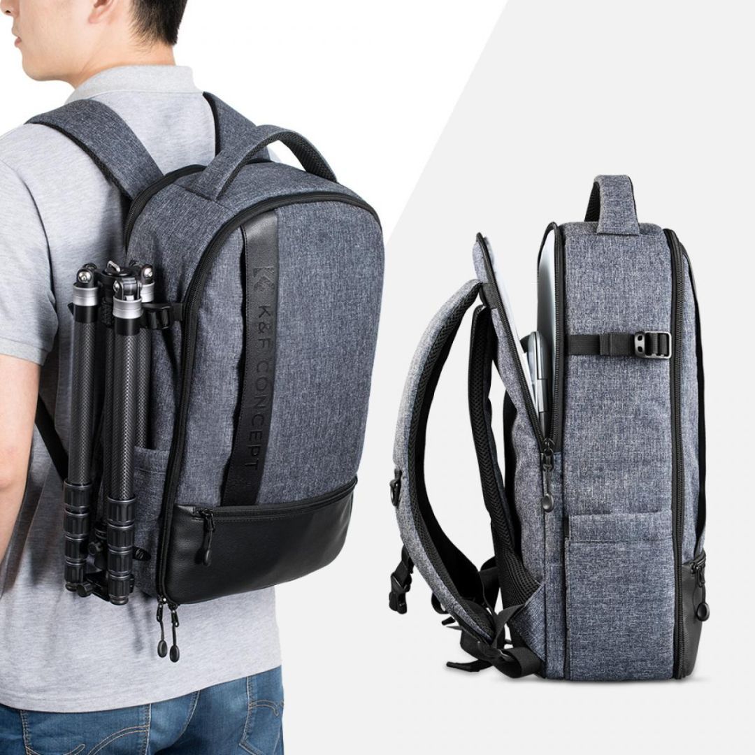 K&F Concept Camera Backpack 15L DSLR/SLR Black/Grey K&F Concept Camera Backpack 15L DSLR/SLR Black/Grey
