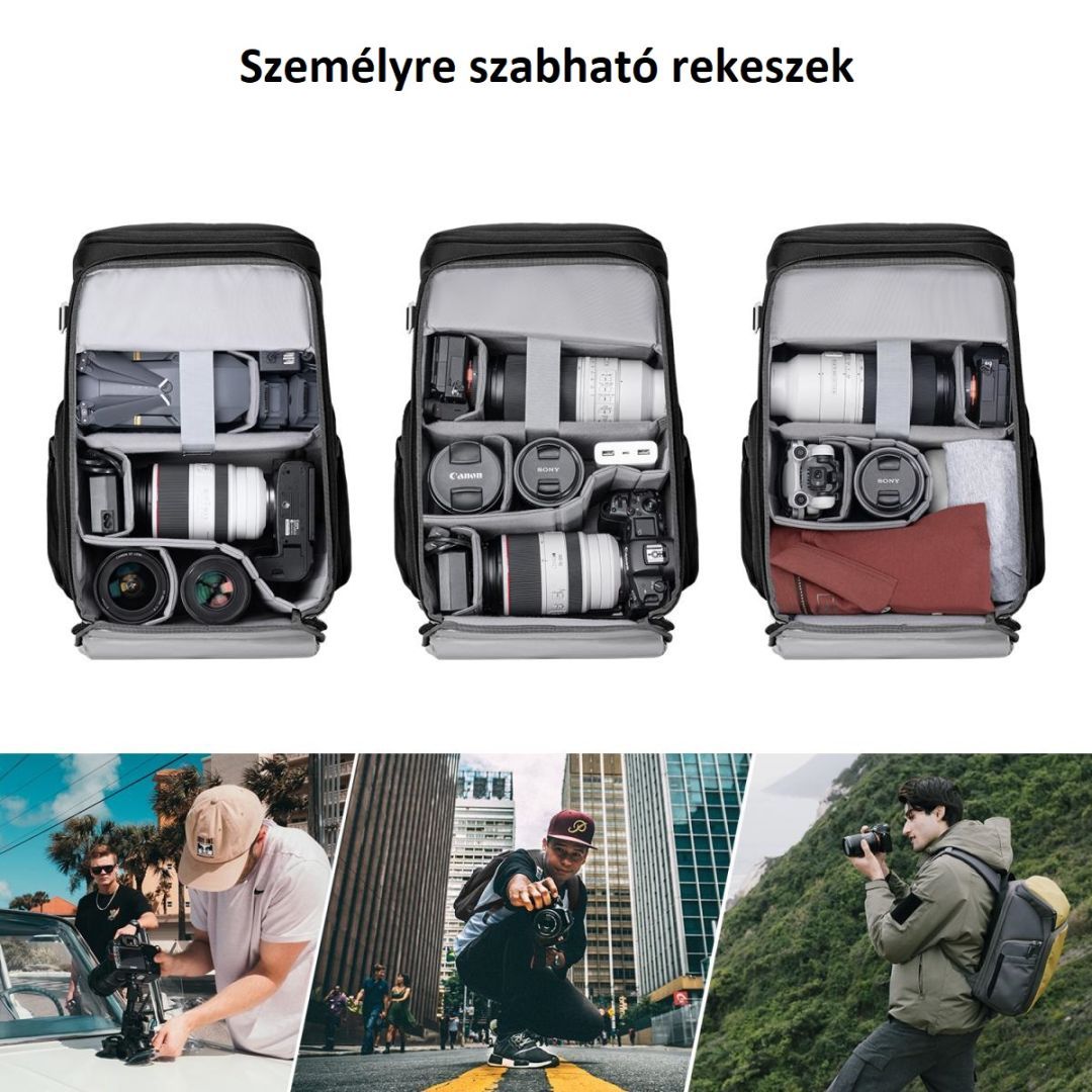 K&F Concept Camera Alpha Backpack Air 25L Black K&F Concept Camera Alpha Backpack Air 25L Black