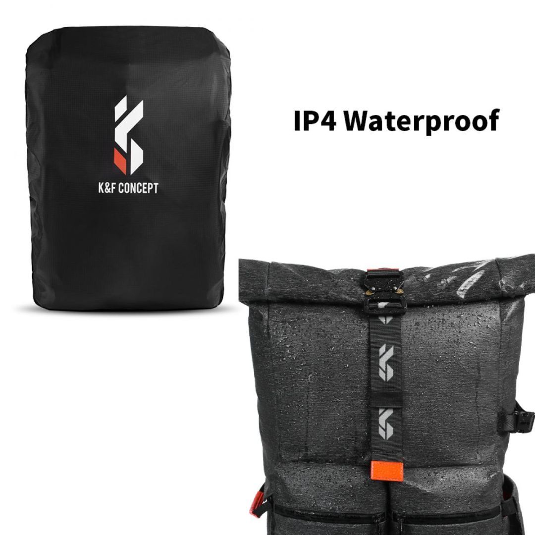 K&F Concept 2-in-1 Camera Backpack Travel 15,6" 20L Waterproof Black K&F Concept 2-in-1 Camera Backpack Travel 15,6" 20L Waterproof Black