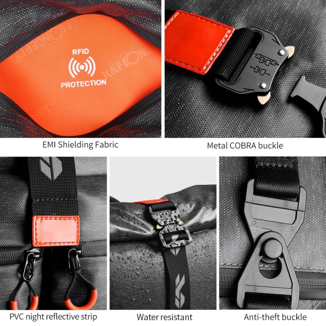 K&F Concept 2-in-1 Camera Backpack Travel 15,6" 20L Waterproof Black K&F Concept 2-in-1 Camera Backpack Travel 15,6" 20L Waterproof Black