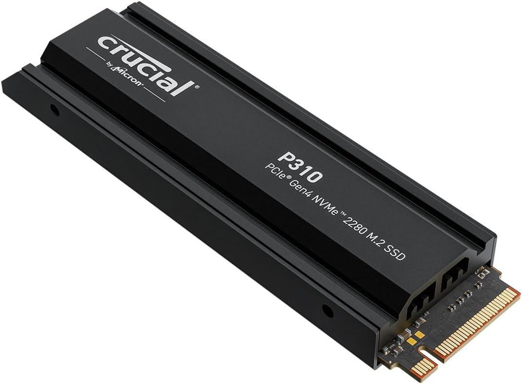 Crucial 1TB M.2 2280 NVMe P310 with Heatsink