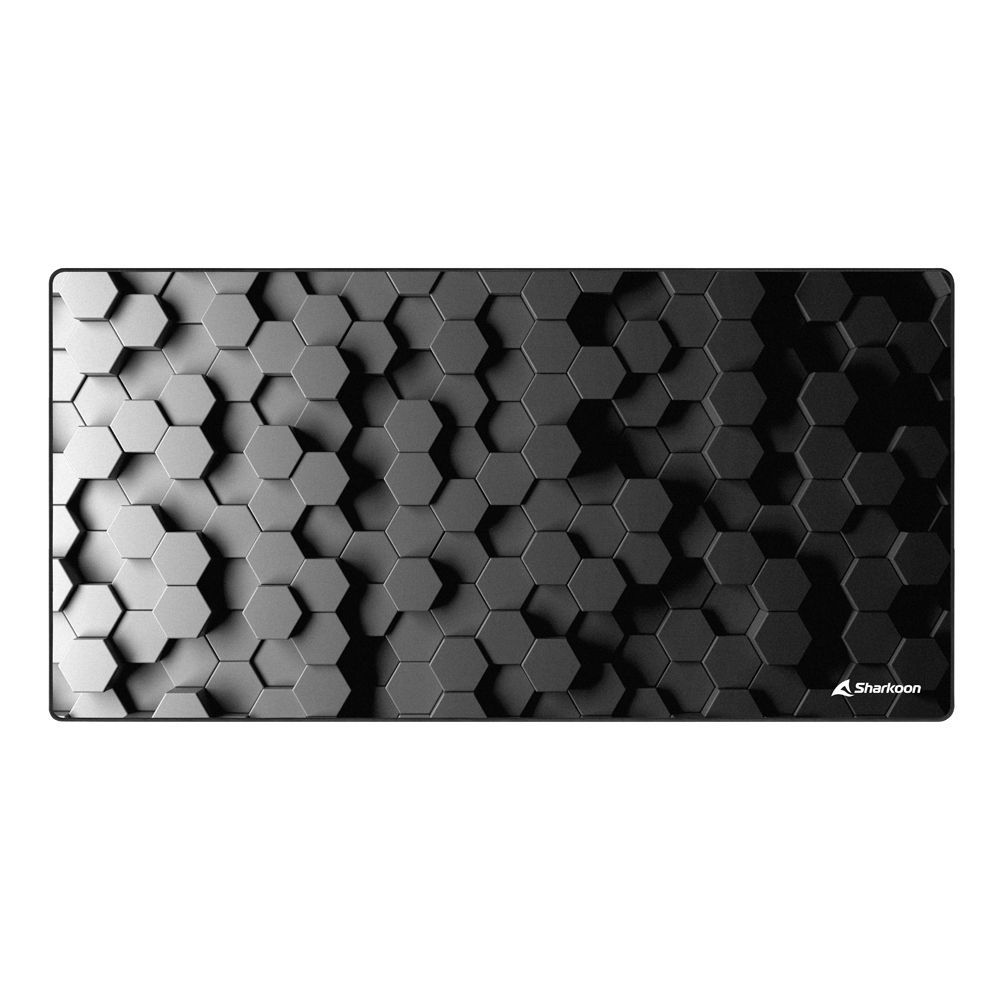 Sharkoon Skiller SGP30 Big Hex Egérpad Black Sharkoon Skiller SGP30 Big Hex Egérpad Black