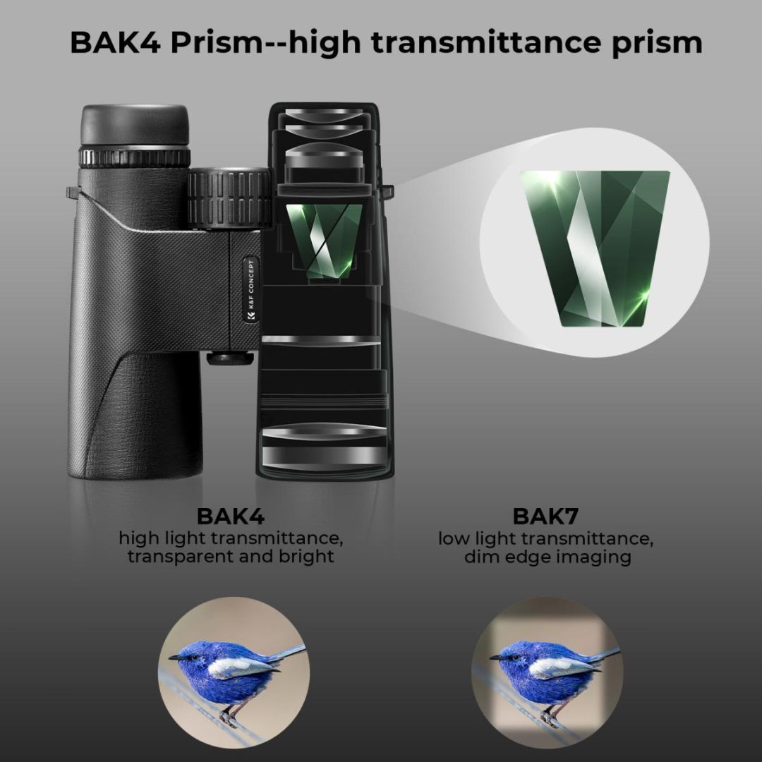 K&F Concept Távcső BAK4 Prism 10x42 K&F Concept Távcső BAK4 Prism 10x42