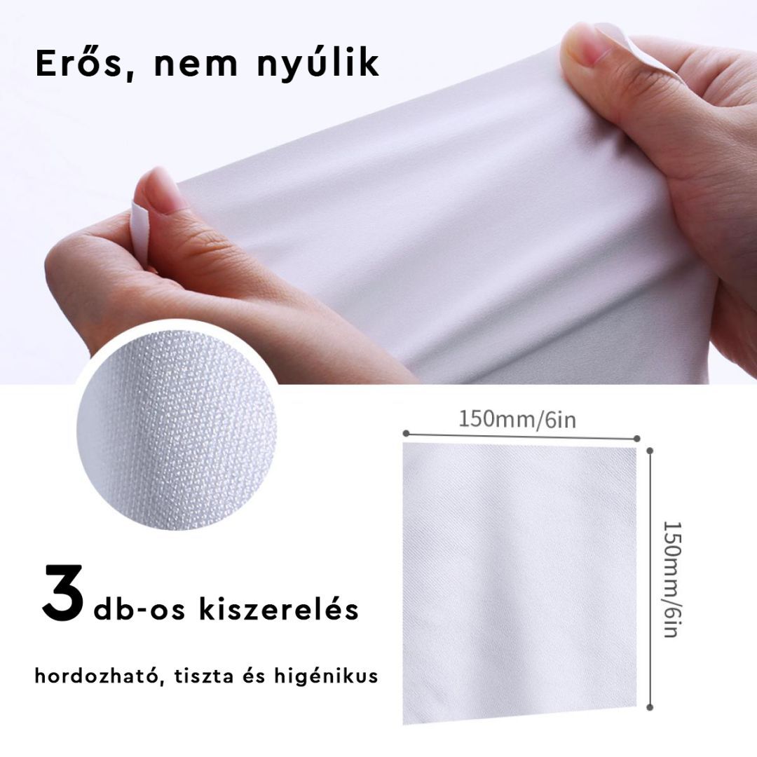 K&F Concept Mikroszálas törlőkendő 15x15cm White K&F Concept Mikroszálas törlőkendő 15x15cm White