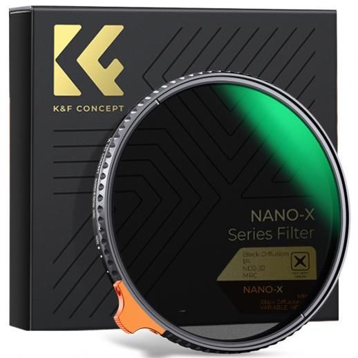 K&F Concept ND2-ND32 62mm Black K&F Concept ND2-ND32 62mm Black