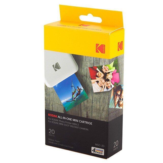 Kodak Dye- Sub 7,6x5,1cm 20db Fotópapír Kodak Dye- Sub 7,6x5,1cm 20db Fotópapír