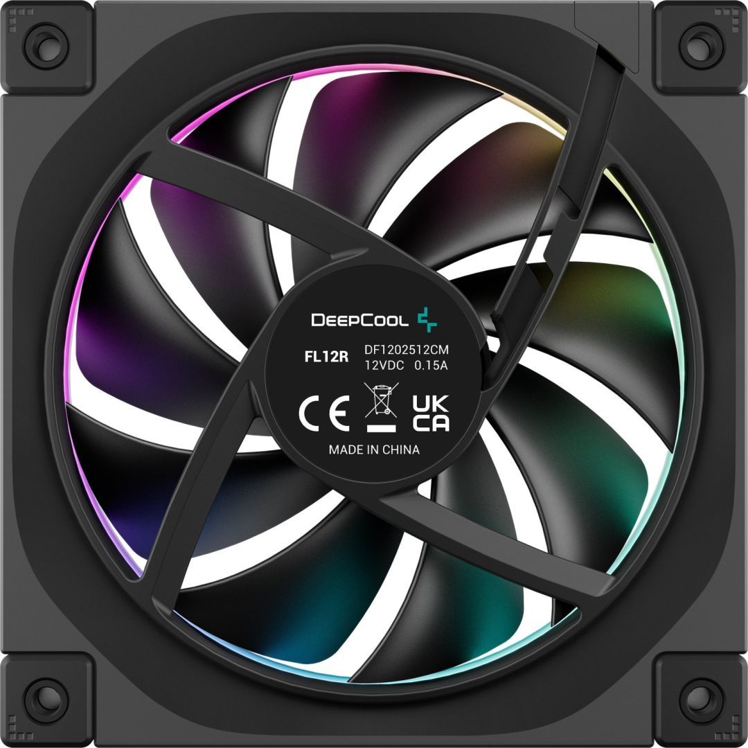 DeepCool FL12R Black (3-Pack)