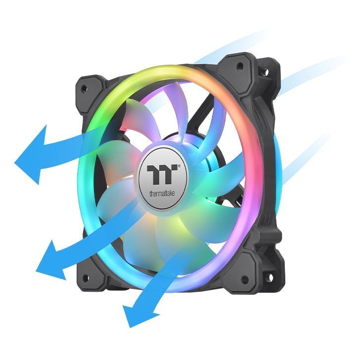 Thermaltake SWAFAN 14 RGB Radiator Fan (3-Fan Pack) Thermaltake SWAFAN 14 RGB Radiator Fan (3-Fan Pack)
