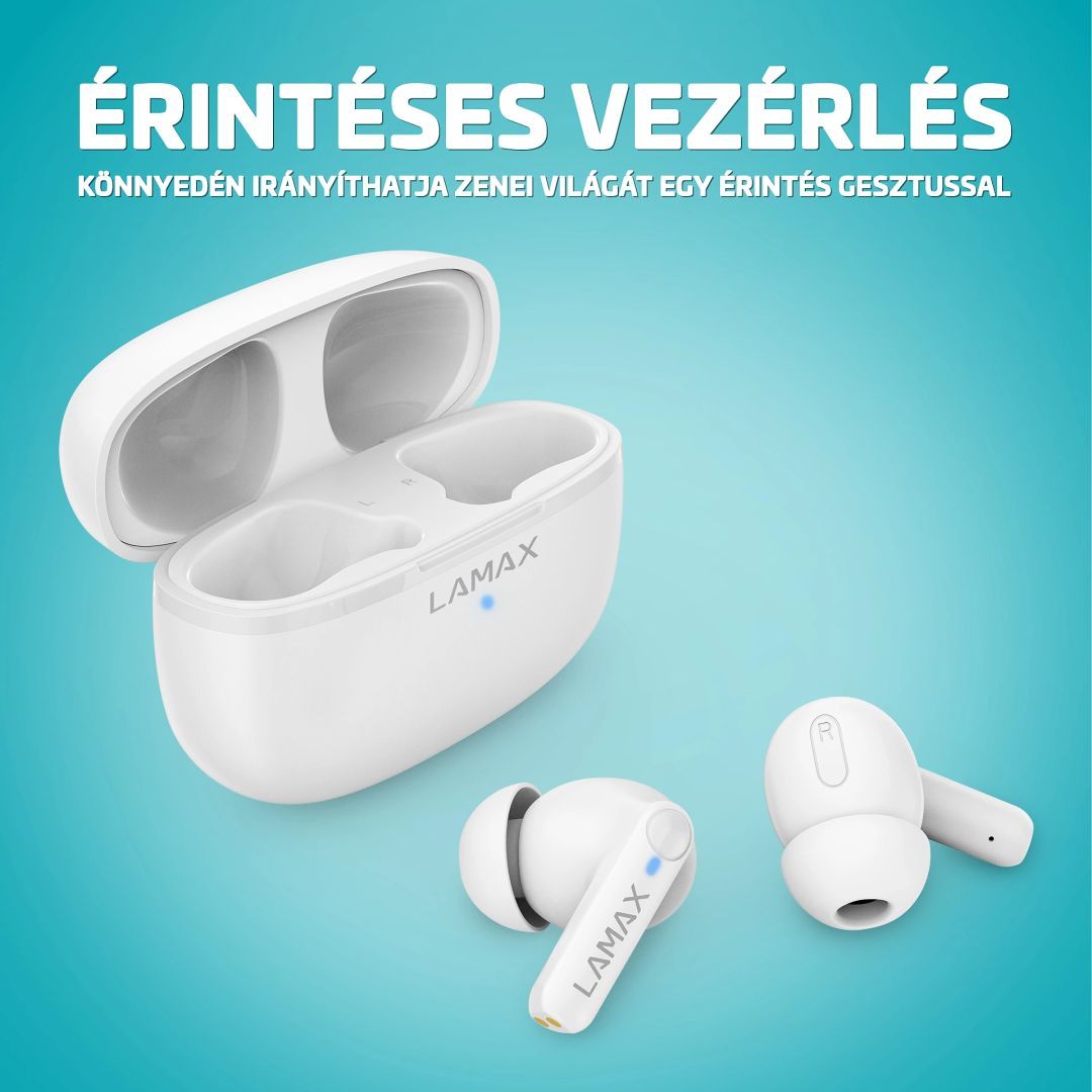 Lamax Clips1 Play Bluetooth Headset White Lamax Clips1 Play Bluetooth Headset White